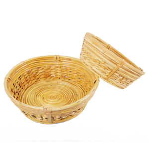 Split Cane Designed Bowl Type Basket