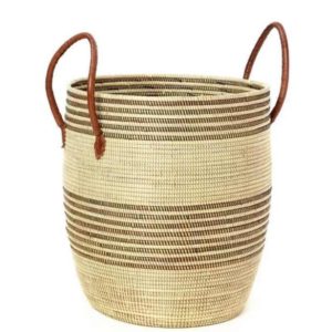 Natural Kisa Laundry Basket
